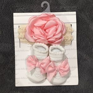 Headband with matching socks